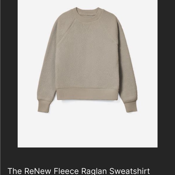 Everlane Khaki Green ReNew Sweatshirt - Picture 4 of 6